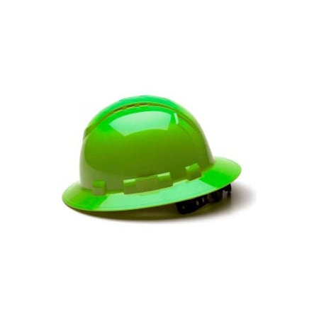 Pyramex ABS, 4-Point Point Ratchet, High-Visibility Lime HP54131V